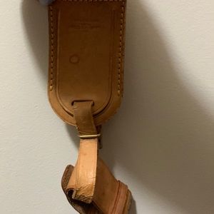 Louis Vuitton luggage tag #2 leather + strap